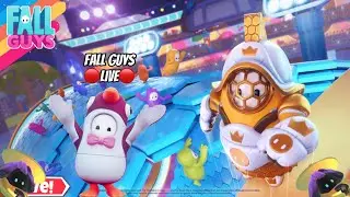 (FALL GUYS LIVE STREAM) 563+CROWNS (CUSTOMS WITH VIEWERS) #ROADTO500 LONG STREAM
