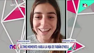 Algo Contigo - Martina O'Neill habla sobre la salud de su padre
