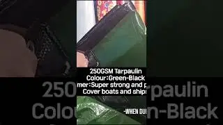 Weatherproof protection, trusted durability &ndash; our green tarpaulins are built to last. #pvcraincoat