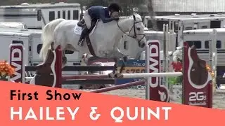 Quint and I’s Horse Show Debut!!