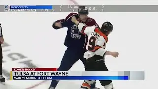 Connor Corcoran tallies hat trick as Komets beat Tulsa 4-3 in overtime