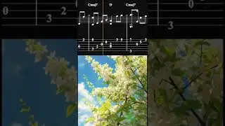 Beautiful Solo Guitar Etude №97 (TAB-PDF)