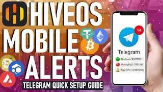 How To Get Your HIVEOS Mining Rig Alerts On Your Cell Phone