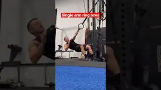 If you&rsquo;re pretty good at ring rows, give single arm ring rows a crack