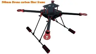 DIY 450 500 550mm Drone carbon fiber frame quad copter Multi Rotor For Commercial / Industrial uav