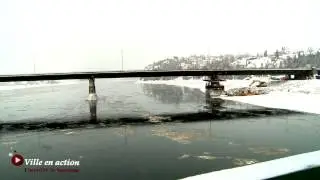 R&eacute;ouverture partielle du pont Dubuc, le maire remercie les citoyens!