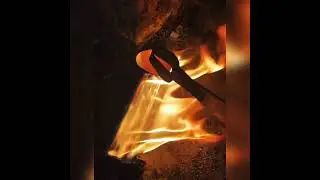 Gold Melting .. scrap gold melting