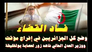 فساد القضاء جعل كل الجزائريين في إفراج مؤقت ووزير العدل الحالي شاهد زور لعصابة بوتفليقة