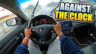 A High-Stakes Drive To Walmart - J32 Accord V6-6 Speed Coupe (POV)