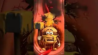 burger effect on human body...#shorts #ytshorts #viralshort ,#youtubeshorts #burger #burgermaking