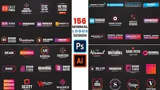 156 Minimal Logos Design Free Download | Designidea4u