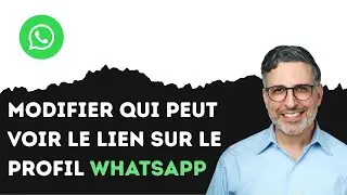 Comment modifier qui peut voir le lien sur le profil WhatsApp