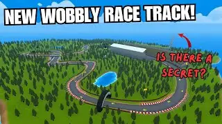 Does this road lead to a secret? NEW FORMULA RACE TRACK! Arcade Mode-Wobbly Life Holiday Update 2024