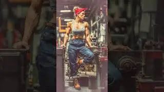 Pin-Up in the Factory ⚙️ #fitnessmotivation  #girlpower  #pinupstyle
