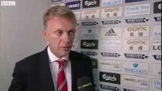 Swansea 1-4 Manchester United - David Moyes (17-08-13)