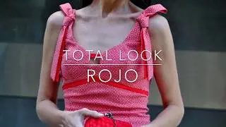 Como combinar un vestido Rojo