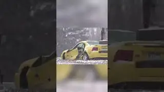 Fargo drivers sliding on fresh snow #winter #snow #news #driving