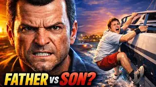 Father and Son Mission GTA 5 🔥 Michael Saves Jimmy! Hindi