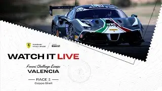 Ferrari Challenge Europe Coppa Shell&AM - Valencia, Race 1