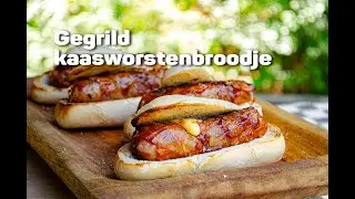 Gegrild kaasworstenbroodje | Camp&Cook TV | koken op de camping