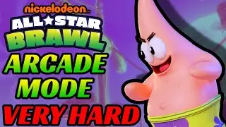 Nickelodeon All-Star Brawl | Arcade Mode: Patrick (Very Hard)