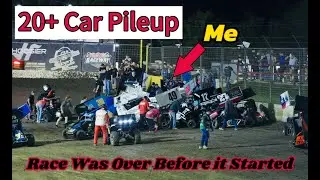 THE HUGE ONE HAPPENED ON THE FRONT STRETCH! (2 Nights of Racing With POWRi at Port City Raceway!