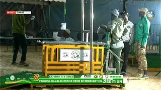 COMPETITIONS FEMELLES MALES ESPOIRE PRISE DE MENSURATION  FOIRE FODAK 2025 3eme EDITION