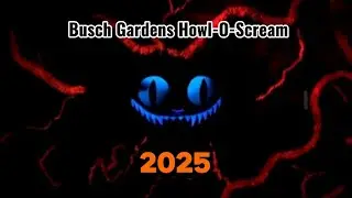 Busch Gardens Tampa Howl-O-Scream 2025 full walk through 