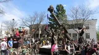 Clip of May Day parade, Minneapolis MN, 2016.