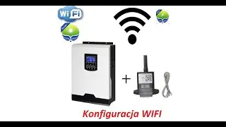 Połączenie WIFI Datalogger Falownik Inverter rs232 rs485 komunikacja android telefon smartess