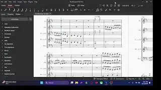 The Wind and The Rain for Woodwind Quintet by Noah Garland
