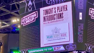 Near West Side Partners' team and community members announce Milwaukee Bucks Starting Lineups