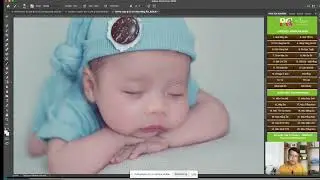 Hướng dẫn Hậu Kỳ Ảnh Sơ Sinh - Ảnh Baby P2 ( 