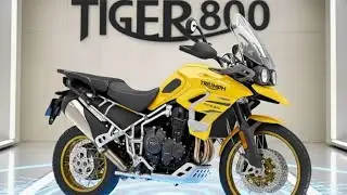 Triumph Tiger 800 (2026): Идеальный баланс мощности, комфорта и универсальности для дальних поездок.