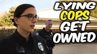 Educated Citizen Shuts Down Police Lies! ID Refused & Officers Forced to Walk Away