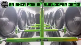 Вы когда-нибудь видели 24 сабвуфера SHCA FMX 15