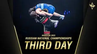 Третий день чемпионата России по вольной и женской борьбе | Каспийск 2023