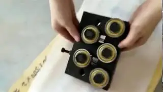 5 rolls  Double roller bearings wire straightener