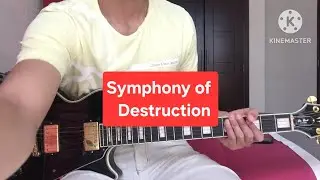 Como tocar Symphony of Destruction de Megadeth (Guitarra Rítmica) / Guitar Power