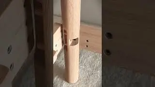 table leg assembly process with precise results #shorts