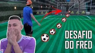 DESAFIO DO TRAVESSÃO COM JÚLIO COCIELO