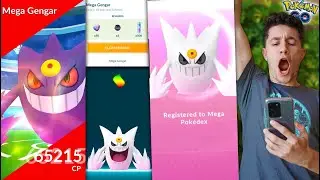 MY GREATEST EVOLUTION EVER - SHINY MEGA GENGAR in Pok&eacute;mon GO! (Halloween Update)