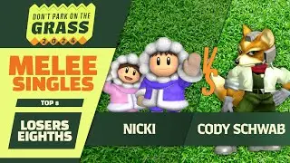 Cody Schwab (Fox) vs Nicki (Ice Climbers) - DPG 2024 - Melee Singles: Losers Eighths