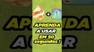 Como USAR a BOLA do guardi&atilde;o em 50 SEGUNDOS!! #shorts #estrategiaclashofclans