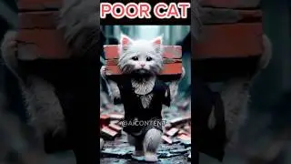 The Journey Of Poor Cat To Rich Cat 🐱 #aicontent #shortsfeed #aicat #poorcat