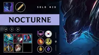 Nocturne Mid vs Ekko - KR Master Patch 25.24
