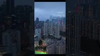 Kwun Tong at Dusk: Urban Views and Real Estate in Hong Kong#Kwun Tong#Hong Kong#skyline#real estate