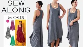 DIY Sleeveless High-Low Hem Dress | Easy Sewing Tutorial