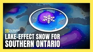 Multi-Day Lake-Effect Snow Squalls to Impact Southern Ontario | #forecast