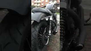 Harley Davidson 883 Iron Custom parts and sound